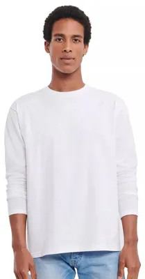 Produktbild von Russell - "Classic" T-Shirt für Herren/Damen Uni Langärmlig LT5367 (L) (Weiß)