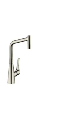 Produktbild von hansgrohe Einhebel-Küchenmischer 320 METRIS DN 15, mit sBox, Ausziehbrause Edelstahl-Optik