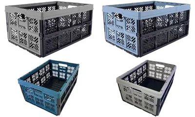 Produktbild von keeeper Klappbox "ida", 32 Liter, PP, urban-grey
