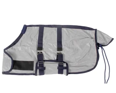Produktbild von QHP Fohlen Fliegendecke grau, QHP17_Gr.:80 cm