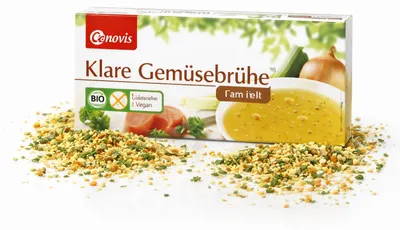 Produktbild von Cenovis - Klare Gemüsebrühe hefefrei 126g - 1er