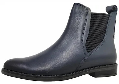 Image de Chaussures de ville pour femmes Marco Tozzi, bottines à enfiler, couleur noire, style décontracté