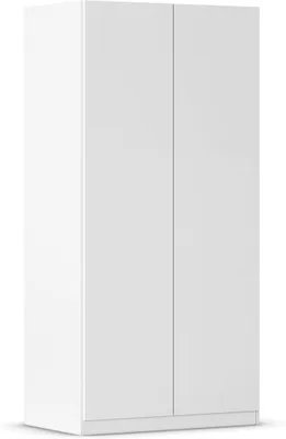 Imagen del producto de Armario, color blanco, ancho de 91 cm