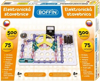 Obrázok produktu pre BOFFIN I 500, Elektronická súprava, Inžinierstvo, 8 rok / roky, Oranžová