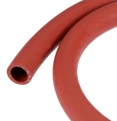 Silikon-Heizschlauch 14 mm ID x 20 mm AD, 1 m, rot, verstärkt