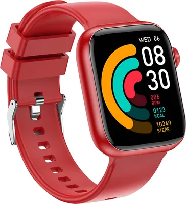 Produktbild von Forever, smartwatch IGO Watch 3 z połączeniami Bluetooth i sterowaniem kamerą, czerwony