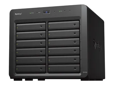 Produktbild von Synology DX1222 - Speichergehäuse - 12 Schächte (SATA-600)