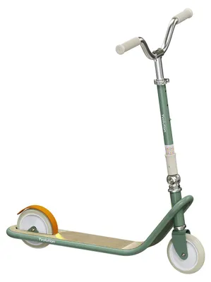 Produktbild von Yvolution Roller klassisch grün - Kinderroller mit drei Rädern