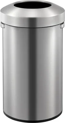 Produktbild von EKO - Urban Abfalleimer 90 Liter - Stainless steel   - Matt Edelstahl