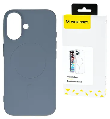 Image de Wozinsky Silicone Case Magsafe Pour Samsung Galaxy S25+ - Gris
