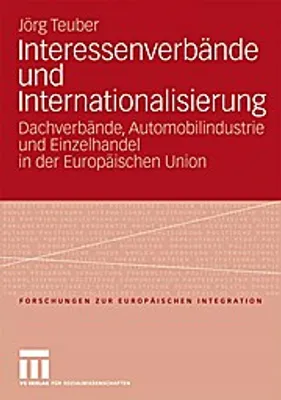 Obrázok produktu pre Interessenverbände und Internationalisierung