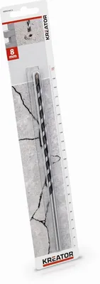 Zdjęcie produktu dla KREATOR KRT010413 - Wiertło do betonu 8x200 mm