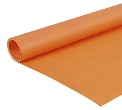 Produktbild von Clairefontaine 195758C, Geschenkpapier, Orange, Einfarbig, Papier, 65 g/m², 10 m