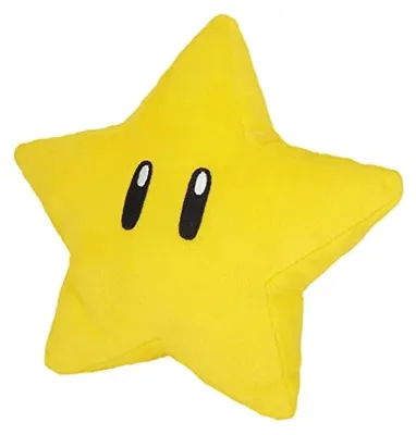 Image de Super Mario - Super étoile - Peluche