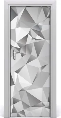 Produktbild von Tulup Türaufkleber 75x205 cm Dekorative Aufkleber Selbstklebend Wasserdichte Tapete Abnehmbar Schlafzimmer Wohnzimmer Wohnkultur - 3D-Abstraktion