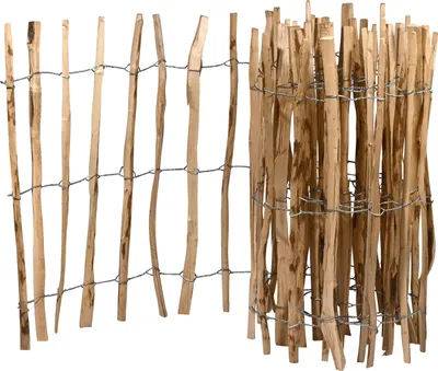 Produktbild von dobar Staketen-Zaun Haselnuss 90x500cm