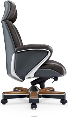 Produktbild von Kunstleder Sessel in Schwarz modern elegant