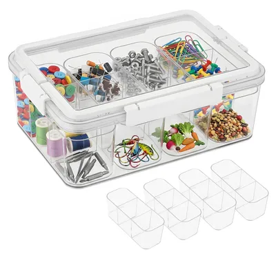 Produktbild von SolidKeus – Transparente Kabelmanagementbox mit Deckel