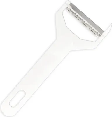 Image de Fackelmann Coupe-julienne, ustensile de cuisine pour couper de fines lamelles de fruits et légumes (couleur : noir ou blanc - pas au choix)