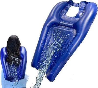 Produktbild von Famanu Haarwaschbecken aufblasbar - Mobiles Waschbecken für Friseure