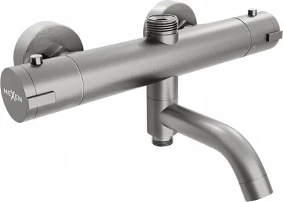 Produktbild von Mexen Kai Thermostat-Wannen-/Duschbatterie, Graphit - 77900-66