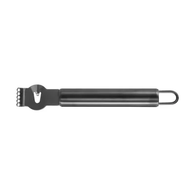 Produktbild von Zitrusschaber, Edelstahl, 16,5 cm, dunkelgrauer Balken / Lurch