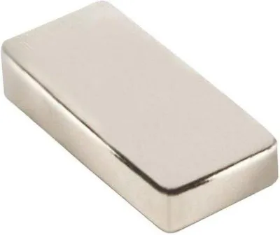 Produktbild von Famanu Neodymium Magnet rechteckig 28x11x3 mm - stark und vielseitig