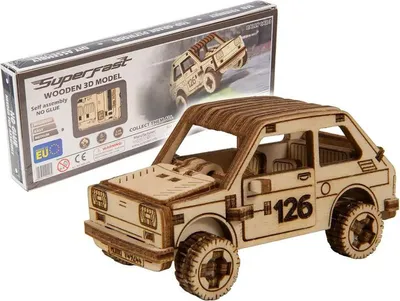 Produktbild von WOODEN.CITY RALLY CAR 3, 87 Stück(e)