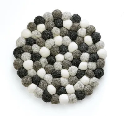 Productafbeelding van Cilio onderzetter LANA, grijs, rond, artikelnummer 469899, EAN-code 4017166469899