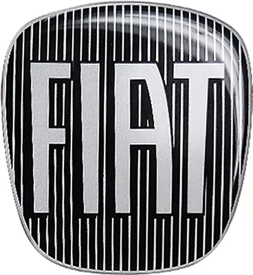 Obrázek produktu pro Fiat 3D nálepka náhradní díl logo černá pro Doblò