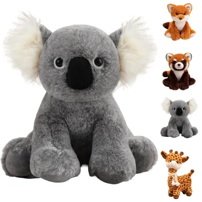 Immagine prodotto di Orsacchiotto Koala - Giocattolo morbido per bambini - Grigio