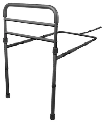 Produktbild von Bettstütze – Hilfsbügel für das Bett – Sicheres Aufstehen – Verstellbare Höhe – 26-41 cm – Schwarz
