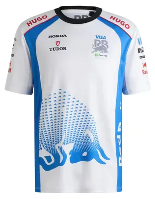 Productafbeelding van Visa RB Heren Replika Poloshirt, wit, maat XL