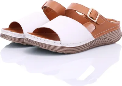 Produktbild von Gemini Damen Pantolette weiß Größe 36