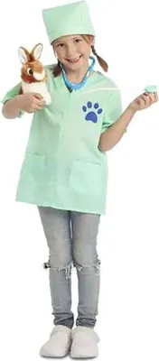 Obrázok produktu pre Kostým Mamička chcem byť veterinárkou zelený 5-7 rokov zelený 5-7 rokov