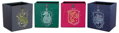 Aufbewahrungsboxen Harry Potter Hogwarts Häuser, 4er-Set, 11 Zoll