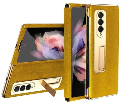 Immagine prodotto di Samsung Galaxy Z Fold4 5G Galvanic Lens Frame Custodia del telefono cellulare + vetro