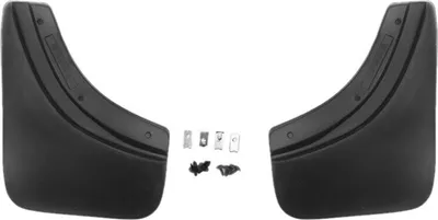 Image de Bavettes garde-boue pour Suzuki SX4 2006-2017 Arrière plastique noir 2pcs