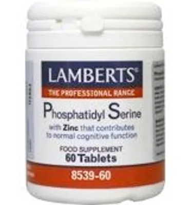 Productafbeelding van Lamberts Phosphatidyl serine 100mg (60 tabletten)