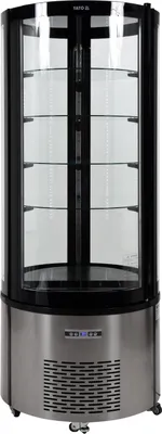 Obrázok produktu pre Chladiaca vitrína, teplotný rozsah +2 ~ +8 ˚C, 450 W, 400 l, 68 x 68 x 175 cm