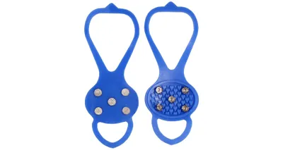 Image de Multipack de 4 protections antidérapantes "Winter Steps" pour chaussures, couleur bleue, taille S
