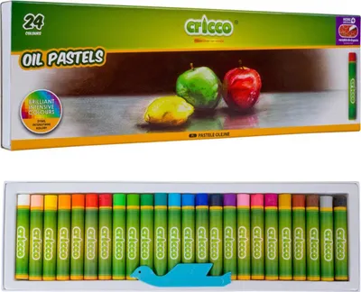Zdjęcie produktu dla Pastele olejne 24 kolory CRICCO