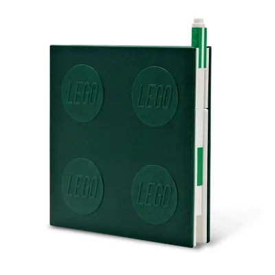Obrázek produktu pro LEGO® Zápisník s gelovým perem jako klipem - zelený