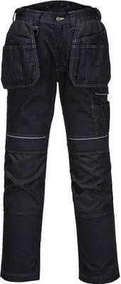 Produktbild von Portwest T602 PW3 Arbeitshose mit Holstertaschen Black Short Gr. 33