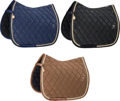 Produktbild von Eskadron HERITAGE Schabracke " Baumwolle GLITTER " Form - Pony-Dressur Farbe - black