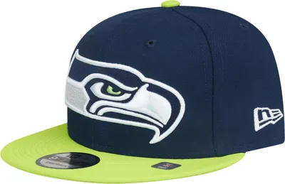 Produktbild von New Era 9Fifty Snapback Cap - XL LOGO Seattle Seahawks navy