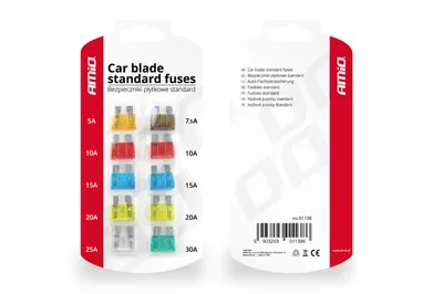 Obrázok produktu pre AMiO Autopoistky 10ks blister Standard