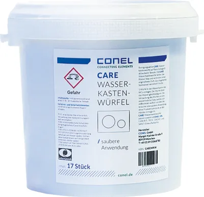 Produktbild von CONEL CARE Wasserkastenwürfel  17 Stück, biologisch abbaubar