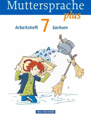 Produktbild von Muttersprache plus 7. Schuljahr. Arbeitsheft Sachsen