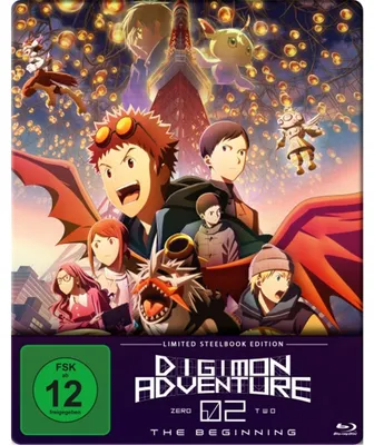 Obrázek produktu pro PLAION 1139031, Film, Blu-ray, Německý, Japonština, 80 min, Digimon Adventure 02: The Beginning, Dobrodružství